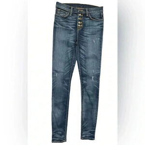 Hudson Jeans | Ciara High Rise Super Skinny Buttonfly in Dish (26)